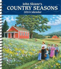 Produktbild: John Sloane's Country Seasons 2014 Weekly Planner Calendar