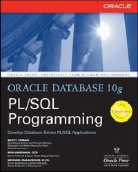 Produktbild: Oracle Database 10g PL/SQL Programming