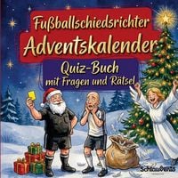 Produktbild: Fu&szlig;ballschiedsrichter-Adventskalender: Quiz-Buch mit Fragen und R&auml;tsel