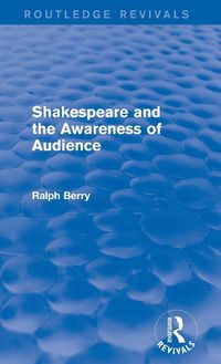 Produktbild: Shakespeare and the Awareness of Audience