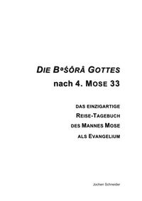 Produktbild: Die bes&ocirc;r&acirc; Gottes nach 4. Mose 33