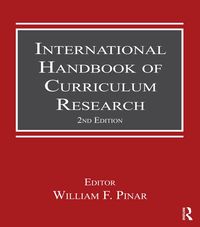 Produktbild: International Handbook of Curriculum Research