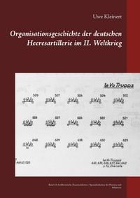 Produktbild: Organisationsgeschichte der deutschen Heeresartillerie im II. Weltkrieg