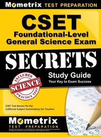 Produktbild: CSET Foundational-Level General Science Exam Secrets Study Guide