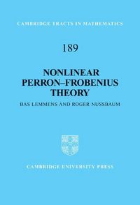 Produktbild: Nonlinear Perron Frobenius Theory