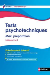 Produktbild: Tests psychotechniques, maxi pr&eacute;paration : cat&eacute;gories B et C
