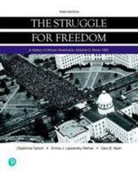 Produktbild: Struggle for Freedom, The: A History of African Americans Since 1865, Volume 2