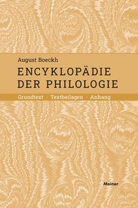 Produktbild: Encyklop&auml;die der Philologie
