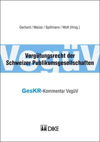 Produktbild: Verg&uuml;tungsrecht der Schweizer Publikumsgesellschaften