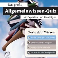 Produktbild: Das gro&szlig;e Bildung und Wissen-Quiz f&uuml;r Cracks