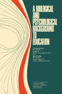 Produktbild: A Biological and Psychological Background to Education