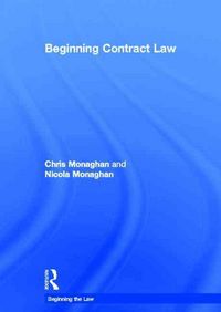 Produktbild: Monaghan, N: Beginning Contract Law