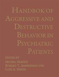 Produktbild: Handbook of Aggressive and Destructive Behavior in Psychiatric Patients