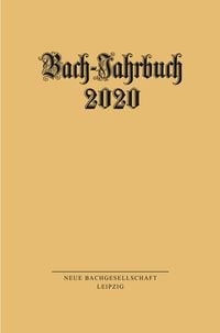 Produktbild: Bach-Jahrbuch 2020