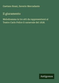 Produktbild: Il giuramento