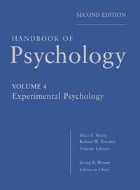 Produktbild: Handbook of Psychology, Volume 4, Experimental Psychology, 2nd Edition