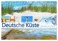 Produktbild: Deutsche K&uuml;ste - Nordsee und Ostsee (Tischkalender 2026 DIN A5 quer), CALVENDO Monatskalender
