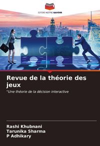 Produktbild: Revue de la th&eacute;orie des jeux