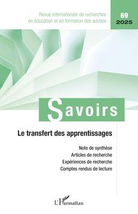 Produktbild: Le transfert des apprentissages
