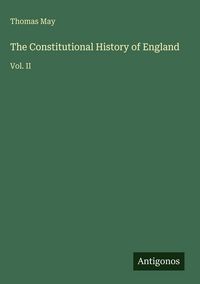 Produktbild: The Constitutional History of England