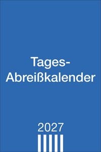 Produktbild: Tagesabrei&szlig;kalender gro&szlig; 2027