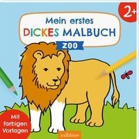 Produktbild: Mein erstes dickes Malbuch ab 2 &ndash; Zoo
