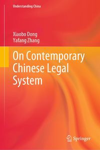 Produktbild: On Contemporary Chinese Legal System