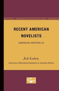 Produktbild: Recent American Novelists - American Writers 22