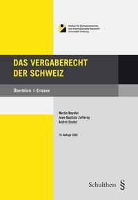 Produktbild: Das Vergaberecht der Schweiz