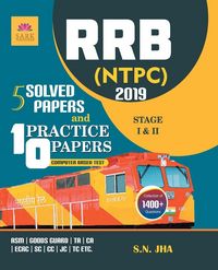 Produktbild: Rrb Ntpc 5 Solved and 10 Practice Papers 2019