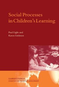 Produktbild: Social Processes in Children's Learning