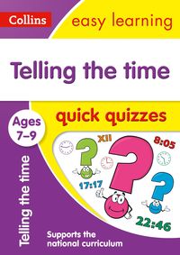 Produktbild: Collins Easy Learning: Telling the Time Quick Quizzes Ages 7