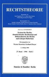 Produktbild: System der Rechte, demokratischer Rechtsstaat und Diskurstheorie des Rechts nach J&uuml;rgen Habermas.