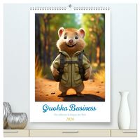 Produktbild: Quokka Business - Die s&uuml;&szlig;esten Kollegen der Welt (hochwertiger Premium Wandkalender 2026 DIN A2 hoch), Kunstdruck in Hochglanz