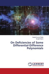 Produktbild: On Deficiencies of Some Differential-Difference Polynomials