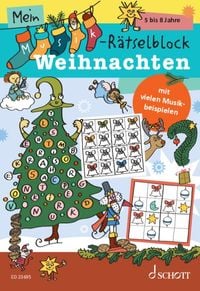 Produktbild: Mein Musik-R&auml;tselblock - Weihnachten