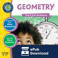 Produktbild: Geometry - Task & Drill Sheets Gr. 3-5