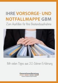 Produktbild: Vorsorge- und Notfallmappe GBM