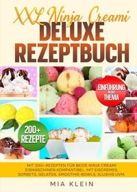 Produktbild: XXL Ninja Creami Deluxe Rezeptbuch