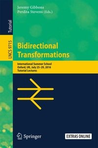 Produktbild: Bidirectional Transformations
