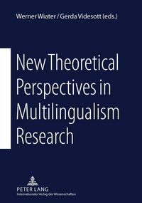 Bild vom Artikel New Theoretical Perspectives in Multilingualism Research vom Autor 