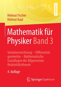 Bild vom Artikel Mathematik für Physiker Band 3 vom Autor Helmut Fischer