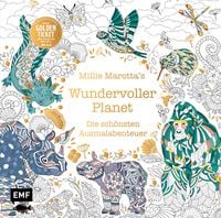 Produktbild: Millie Marotta's Wundervoller Planet &ndash; Die sch&ouml;nsten Ausmal-Abenteuer