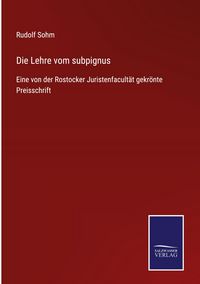 Produktbild: Die Lehre vom subpignus