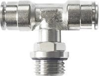 Produktbild: TRU COMPONENTS T-Verbinder TC-14205568 MPB-G 8-01 Rohr-&Oslash;: 8mm Gewinde-Ma&szlig;: G1/8\" 1St.