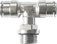 Produktbild: TRU COMPONENTS T-Verbinder TC-14205576 MPB-G 8-03 Rohr-&Oslash;: 8mm Gewinde-Ma&szlig;: G3/8" 1St.