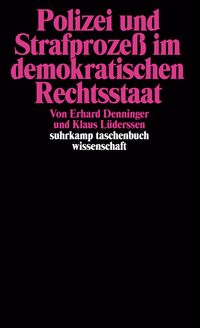 Produktbild: Polizei und Strafproze&szlig; im demokratischen Rechtsstaat