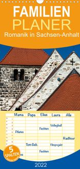 Produktbild: Familienplaner Romanik in Sachsen-Anhalt (Wandkalender 2022 , 21 cm x 45 cm, hoch)