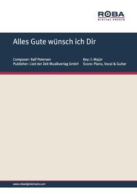 Produktbild: Alles Gute wünsch ich Dir