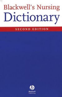 Produktbild: Blackwell's Nursing Dictionary